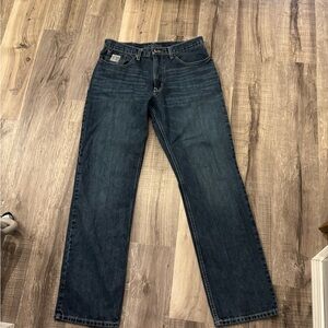 Cinch Men's Dark Blue Straight Jeans